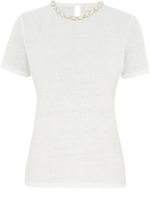 ZIMMERMANN Illuminate T-shirt White 3716TS251