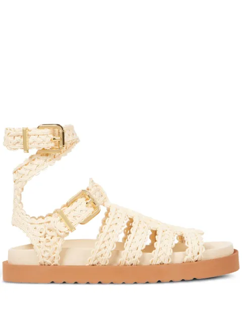 ZIMMERMANN Goldie Gladiator sandals Neutrals 3297FS25A1