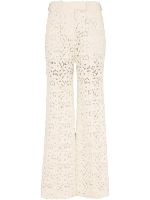 ZIMMERMANN Illuminate lace trousers Neutrals 3000PS251