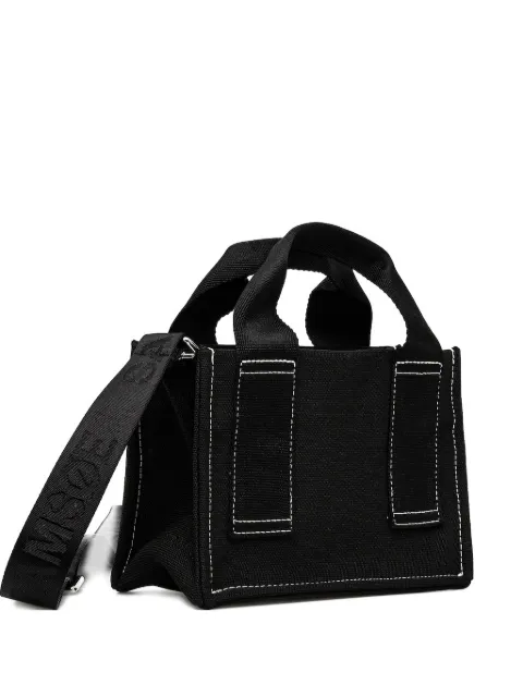 SAMSOE SAMSOE cotton tote bag Black F24400050