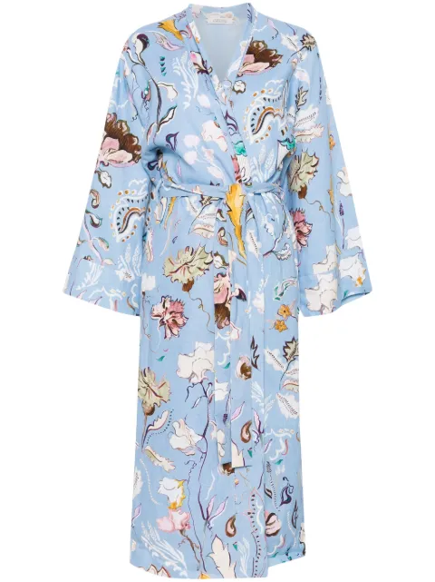 Dorothee Schumacher Floral Power coat Blue 948501