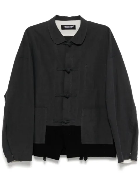 Undercover panelled shirt jacket Grey UC1E4209