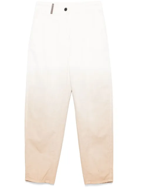 Peserico Needlecord trousers Neutrals P04524T2102481