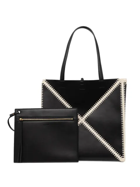 Nanushka The Origami tote bag Black NW23CRBG02899