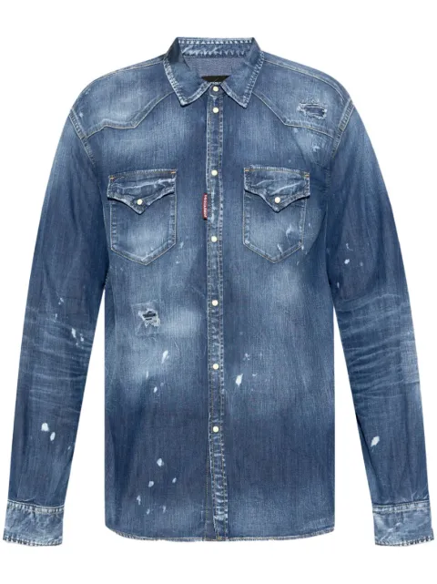 DSQUARED2 denim shirt Blue S71DM0774S30341