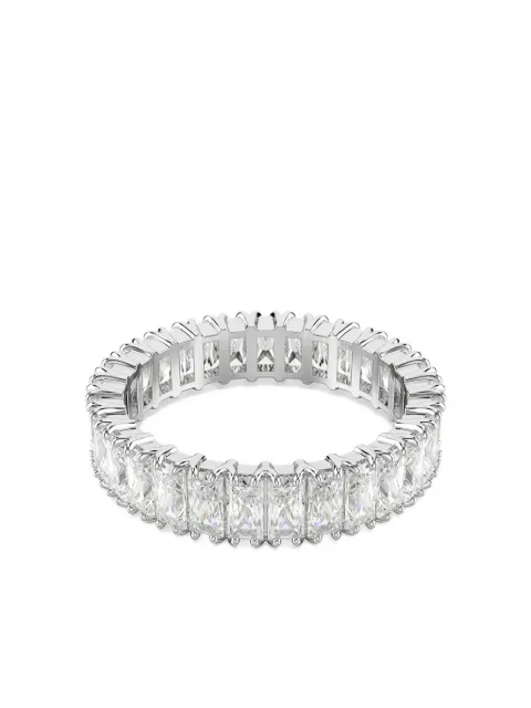 Swarovski Matrix rectangular-cut ring Silver 5714335