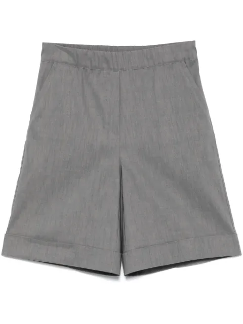 D.Exterior pressed-crease shorts Grey 60728