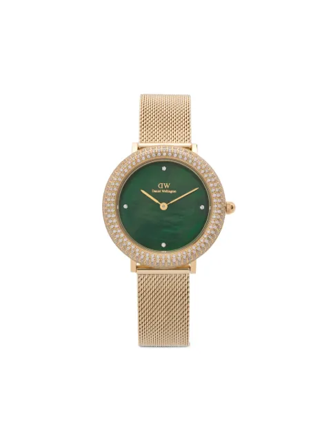 Daniel Wellington Crystalline Bezel Evergold 32mm Green DW00100824