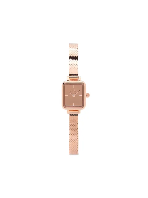 Daniel Wellington Quadro Mini Reflection 18mm Pink DW00100799