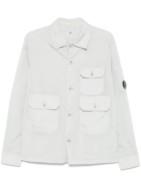 C.P. Company Lens-detail overshirt Grey 18CMOS013A005904G