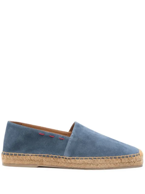 Kiton suede espadrilles Blue USSA070N0121203001