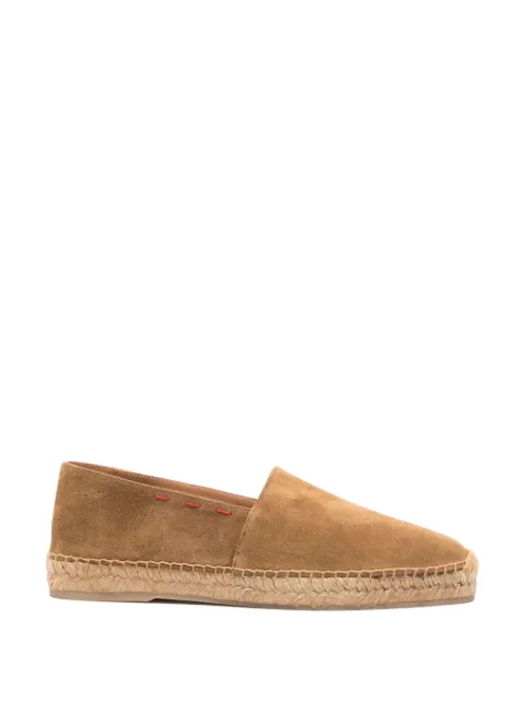 Kiton suede espadrilles Brown USSA070N0121210002