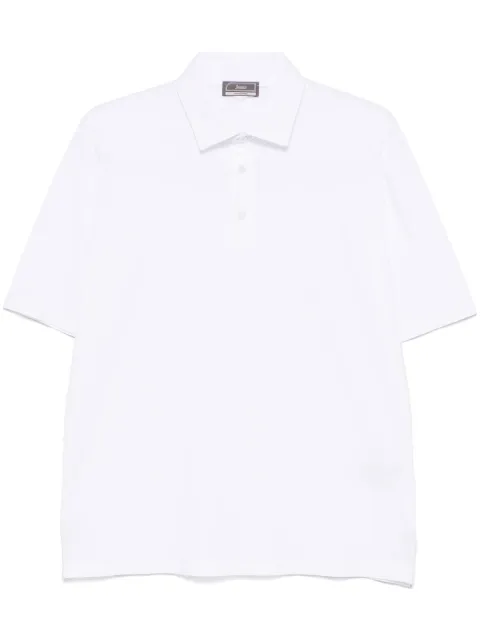 Herno Spring polo shirt White JPL00138U12509S1000