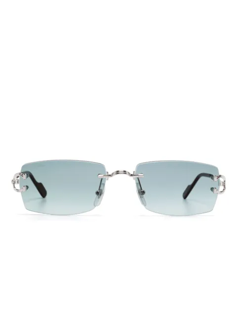 Cartier Eyewear Signature C De Cartier sunglasses Silver CT0550S004