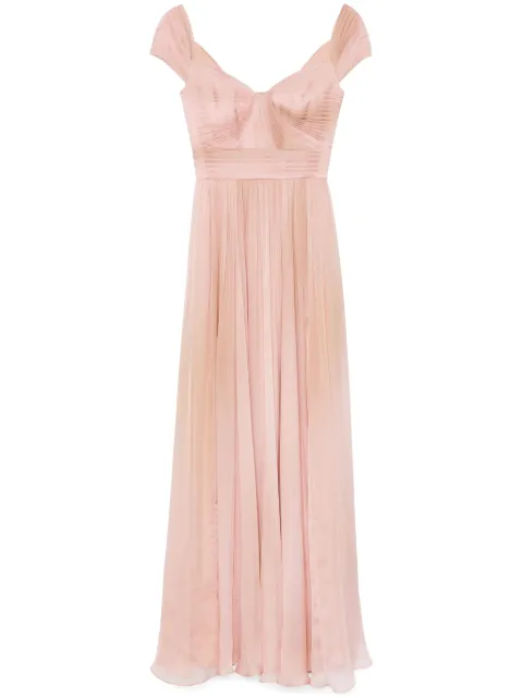 Elie Saab pleated gown Pink D0464PR25SI001