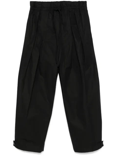 Jil Sander pleated trousers Black J02KA0221J45002