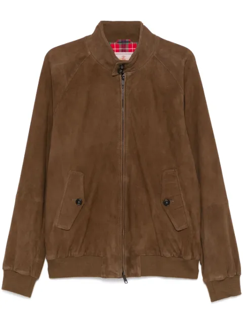 Baracuta suede jacket Brown BRCPS0939UT2623