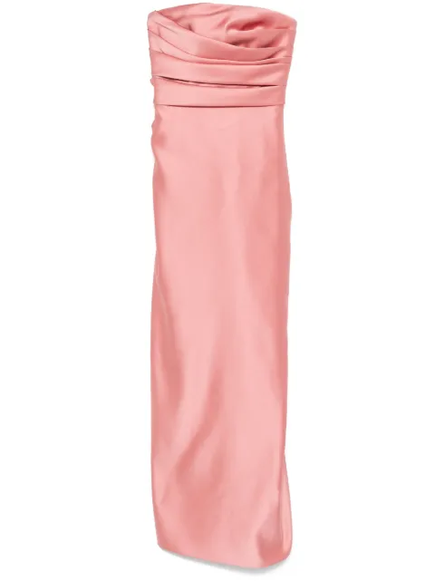 Elie Saab floral-appliqué gown Pink D0552NR25DU001
