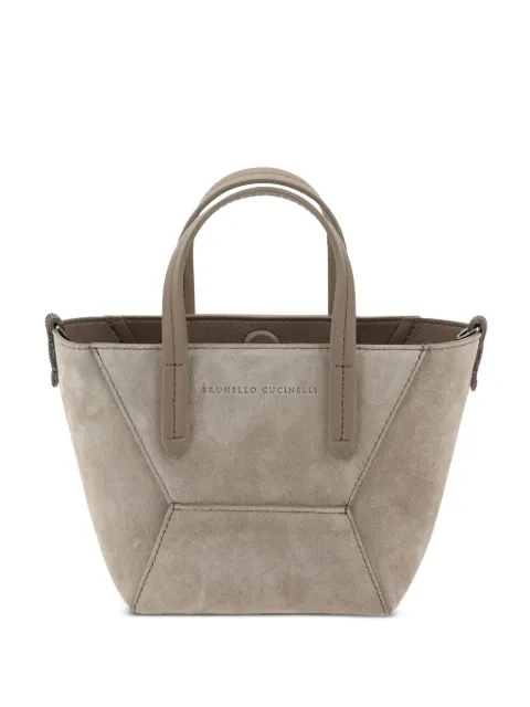 Brunello Cucinelli BC Duo tote bag Brown MBDLD2675C5859
