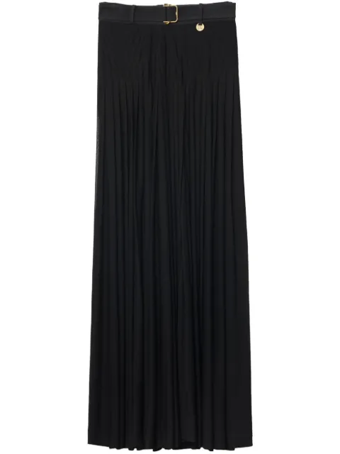 Burberry pleated maxi skirt Black 8107609