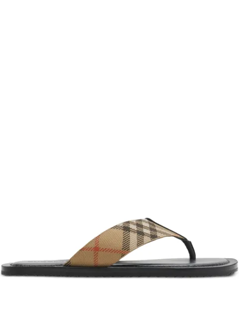 Burberry Check Pavilion sandals​ Neutrals 8109162