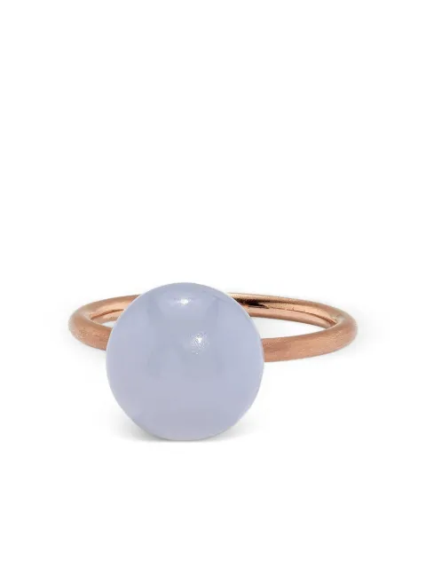 Irene Neuwirth 18kt rose gold Medium Gumball chalcedony ring Pink R208CL