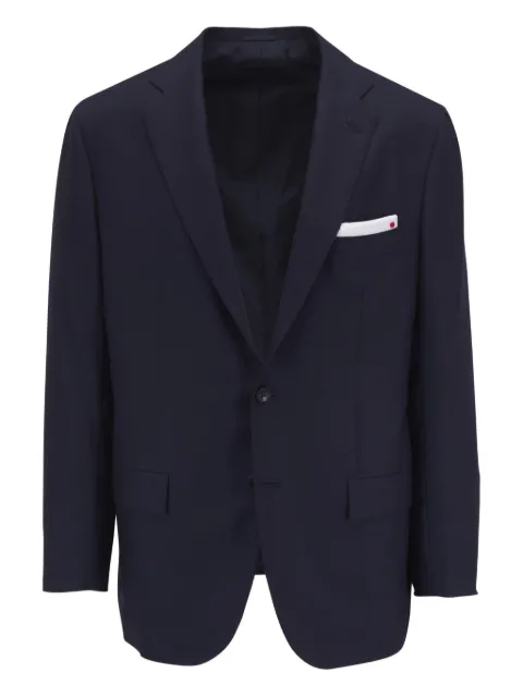 Kiton cashmere blazer Blue K0278810