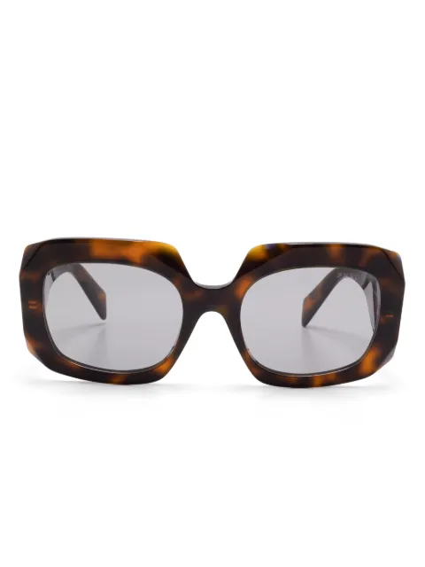 Prada Eyewear oversize-frame sunglasses Brown PRB23S