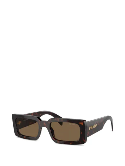 Prada Eyewear rectangle-frame sunglasses Brown PRA07S
