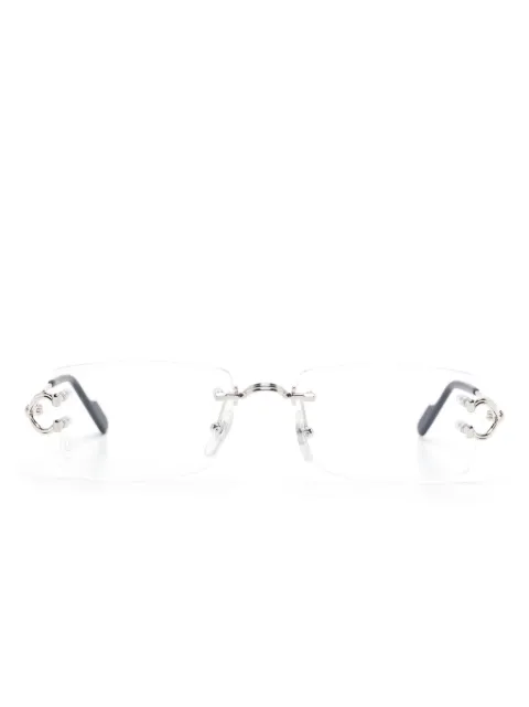Cartier Eyewear C De Cartier glasses Silver CT0563O