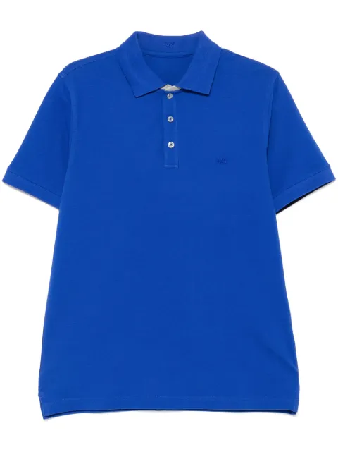 Fay short-sleeve polo shirt Blue NPMB250135STDW