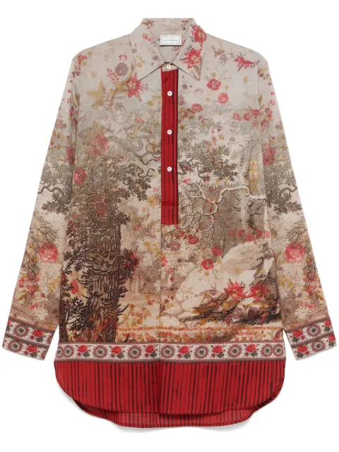 Pierre-Louis Mascia Dantes shirt Grey DANTESCML12435