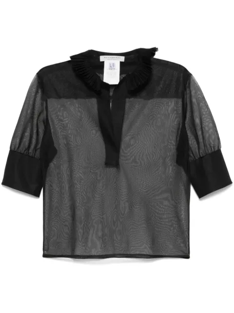 Philosophy Di Lorenzo Serafini sheer top Black 09090704