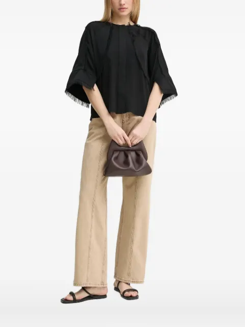 Day Birger Et Mikkelsen Zelie fringe-detail top Black DAY65243774
