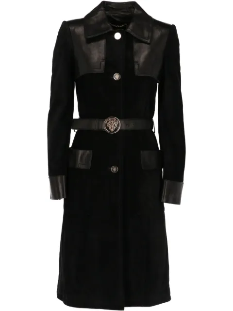 Gucci Pre-Owned 2010s belted trench coat Black GU2500SQ