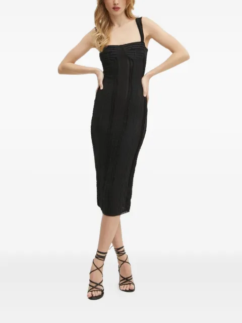 Charo Ruiz Ibiza Olympia midi dress Black 255603