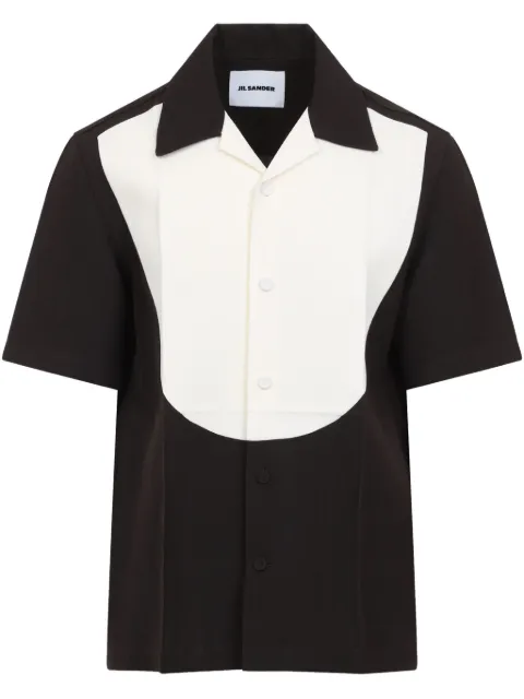 Jil Sander two-tone shirt Black J21DL0222J65005