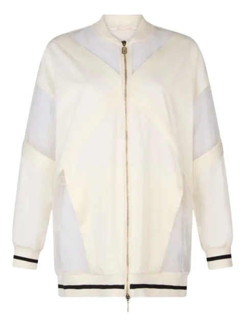 LIU JO monogram-pattern jacket White TA5200TS922