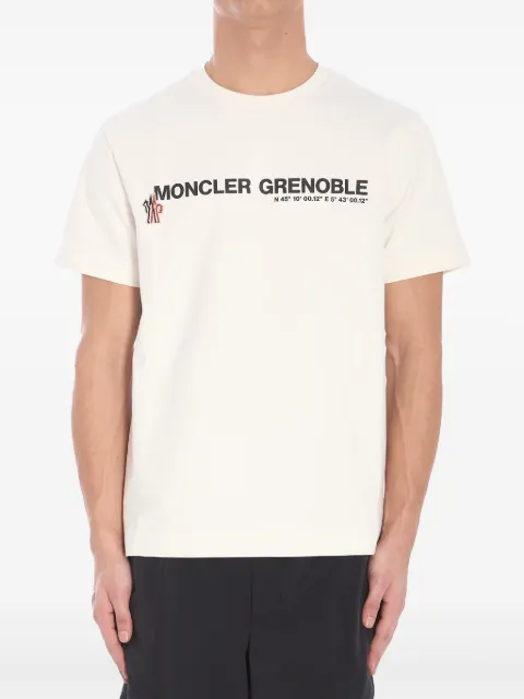 Moncler Grenoble print T-shirt White L20978C0000389AW1