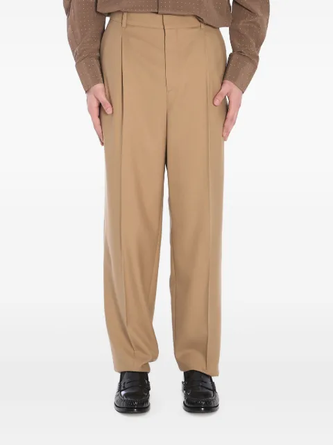 Saint Laurent gabardine trousers Neutrals 821899Y405W