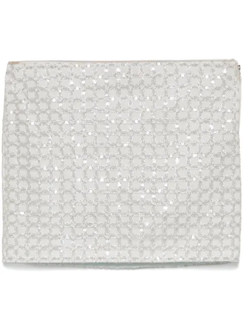 ROTATE BIRGER CHRISTENSEN beaded mini skirt Blue 113712800