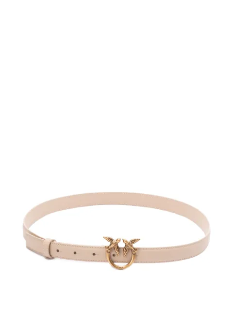 PINKO logo-buckle belt Neutrals 100143A0F1