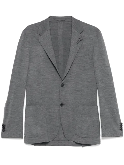 Lardini single-breasted blazer Grey ES949E97ESEL64712