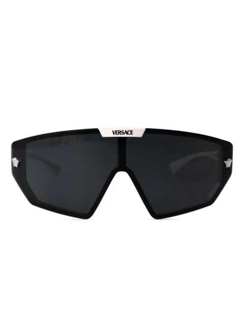 Versace Eyewear oversize-frame sunglasses White 0VE44611486V