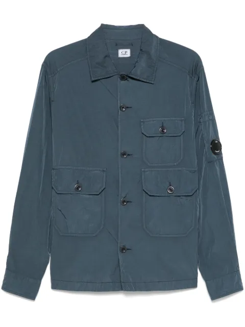 C.P. Company Chrome-R overshirt Blue 18CMOS013A005904G