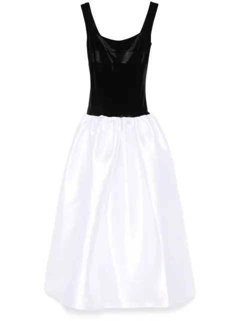 Atu Body Couture velvet-bodice gown Black AT25002