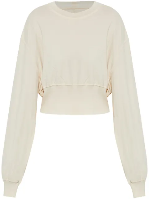Rick Owens DRKSHDW jersey sweatshirt Neutrals DS01E3225BHNDB