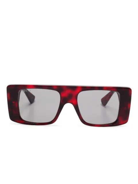 Gucci Eyewear rectangular-frame sunglasses Brown GG1888S