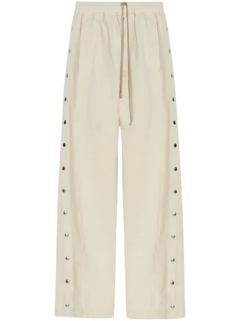 Rick Owens DRKSHDW Pusher track pants Neutrals DS01E3336FN