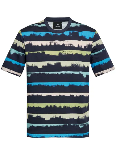 PS Paul Smith graphic-print T-shirt Blue M2R220XP22328